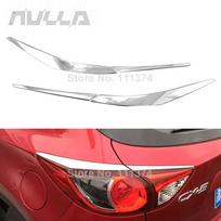 Chromuota galinio žibinto antakio apdaila Mazda Cx5 Cx-5 2012 2013 2014 2015 2016 Galinio žibinto dangtelis Eyelid Automobilis