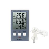 Naujas LCD skaitmeninis vidaus lauko termometras, vidaus drėgmės matuoklis, temperatūros drėgmės matuoklis