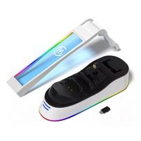 Skirta PlayStation PS5 portalo nuotolinio grotuvo įkrovimo doko įkroviklio ausinių tvirtinimui RGB 33.6*31.7*8.5cm juoda/balta