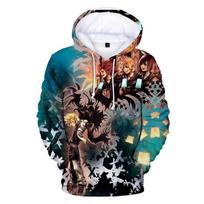 3D Kingdom Heart Cartoon Print Sweatshirt Spring and Autumn Long Sleeve Men's Casual Hoodie 2019 New Hoodie S
