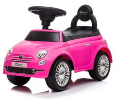 Stumiamas automobilis vaikams Fiat 500 Sun Baby, rožinis