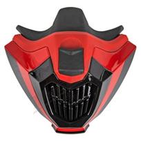 CKX Titan Airflow šalmo priekinė dalis raudona