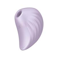 Satisfyer Pearl Diver - klitorio stimuliatorius su oro bangomis - violetinė