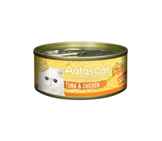 Aatas Cat Tantalizing Tuna & Chicken konservai katėms, 24 x 80g