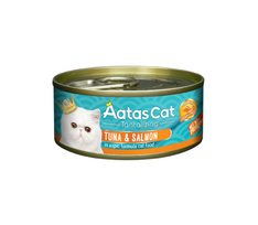 Aatas Cat Tantalizing Tuna&Salmon konservai katėms, 24 x 80g