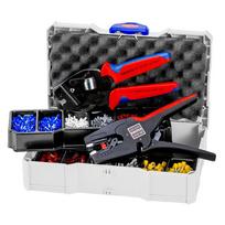 Kompresijas komplekts, KNIPEX, 97 90 17, TANOS MINI-systainer® ar 12 traukiem un kompresijas knaiblēm