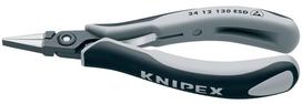 Precizitātes ESD knaibles, KNIPEX, 34 12 130 ESD, 135 mm, vieglas, ergonomiskas, zema berze