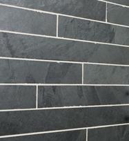 Skalūno plytelės Monte Black (Natural) 10x60x1cm, (1vnt=0,06m2)