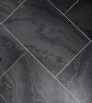 Skalūno plytelės Monte Black šlifuotos 60x60x1cm (1vnt=0,36m2)