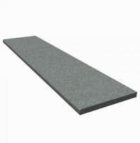 Lauko laiptų pakopa granito "Dark", paviršius-degintas neslidus 120x35x4 cm, vnt