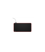 Genesis Mouse Pad | Boron 500 XXL RGB | Mouse pad | 400 x 800 x 4 mm | Black