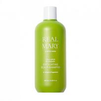 Rated Green REAL MARY Galvos odą valantis šampūnas „Cold Brew Rosemary Exfoliating Scalp Shampoo“, 400 ml
