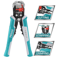 Automatinės izoliacijos nuėmimo replės TOTAL, 0,2-6mm, THT15246
