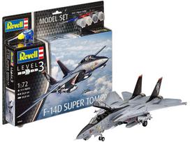 Revell - F-14D Super Tomcat dovanų komplektas, 1/72, 63960