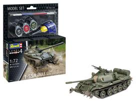 Revell - T-55A/AM with KMT-6/EMT-5 dovanų komplektas, 1/72, 63328