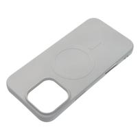 SILICONE MAG COVER (large opening) case compatible with MagSafe for IPHONE 16 Pro titanium