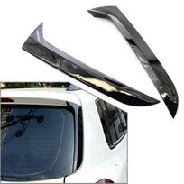 2vnt Automobilio galinio lango šoninis spoileris Canard Splitter apdailos dekoras skirtas VW Tiguan MK1 2007 2008 2009 2010 2011 2012 2013 2014 2015 m.