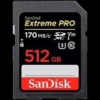 SanDisk Extreme 512GB SDXC Memory Card, SDCSNDSDSDXVV_512G_GNCIN