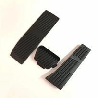 Skirta BMW 3 5 serijos E30 E32 E34 E36 E38 E39 E46 E87 E90 E91 X5 X3 Z3 pėdos atrama degalai Stabdžių dujų pedalų trinkelių dangteliai automobiliui No Drill AT 2pcs