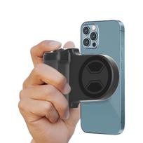 Magnetinė belaidė rankena skirta telefono „Vlog Selfie“ rankenai telefono laikiklio stabilizatorius su 1/4 colio black