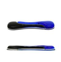 Gelinė riešų atrama prie klaviatūros KENSINGTON Duo Gel Wave, juoda-mėlyna