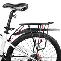 Mountain Bike Rear Cargo Rack Carrier Luggage Holder Back Seat Cycling Equipment Aluminum Alloy