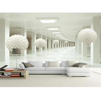 Modernus 3D Abstraktus Didelis Sieninis Paveikslas Kosmosas Baltas Rutulys Sieninis Paveikslas Svetainė Miegamasis TV Fonas Tapetai 200 cm(W) x 140 cm(H)