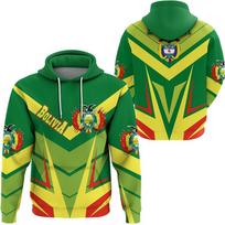 Bolivijos Vėliavos Hoodis Vyrams 3D Spausdintas Lotynų Amerikos Nacionalinis Herbas Megztinis Ilgomis Rankovėmis Viršutiniai Drabužiai Sportiniai Bėgimo Hoodies L yellow