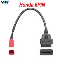 „Honda“ 6–16 kontaktų OBD2 motociklo motociklo motociklo prailginimo jungtis, automobilio diagnostikos laidas