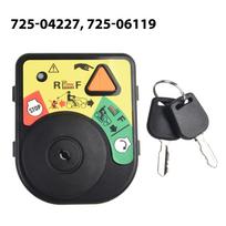 Uždegimo jungiklis ir raktas Cub Cadet MTD 925-06119 725-04227 725-04230