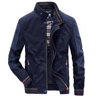 A New Spring and Autumn Jacket Men's Loose Large Size Comfortable Casual Fashion Pure Cotton Men's Jacket XXXXL gray