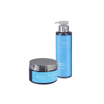 Reborn Blonde Highlight Repair Shampoo atstatomasis šviesių plaukų rinkinys šampūnas ir kaukė, 500 ml + 250 ml.