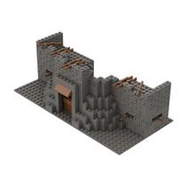 Kūrybiškos idėjos Laikosi tvirtovės šautuvų bunkerio 267 vnt. minifigūrėlių surinkimo MOC blokelių plytelių modelių konstravimo rinkiniai Vaikų edukaciniai žaislai