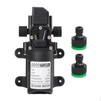 DC 12V 60W Automatinis diafragminis siurblys Valties vandens slėgis Universalus Visiškai sandarus Ilgis 16,5 cm
