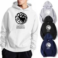 2021 Game of Thrones Fashion Hoodies Roune Neck Sweatshirt Men/Women Printed Pullover Hoodies Couple Hoodies S