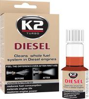 K2 Diesel purkštukų ir kuro sistemos valiklis, 50 ml