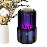 Musės spąstai patalpose tylūs nešiojami uodų spąstai Violetinės šviesios musės užtrauktukai USB įkraunamas musių valdymo įrenginys žaidimų kambariams terasa United States