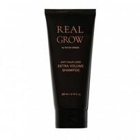 Rated Green REAL GROW Šampūnas nuo plaukų slinkimo „Anti-Hair Loss Volumizing Shampoo“, 200 ml