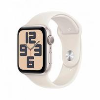 Apple Watch SE GPS, Silver Aluminium, Starlight Sport Band (M/L) - 44mm  MXEV3ET/A