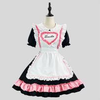 Original New Pure Love Pretty Maid Dress Cute Japanese Lolita Girl Secondary Maid Maid Dress S