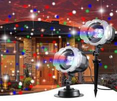 Lauko LED Kalėdinis projektorius Krentantis SNIEGAS Snow Flower