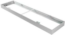 Solar Plus LED panelės tvirtinimo rėmelis, matmenys 300x1200 mm. Paviršiniam montavimui, su vieta maitinimo šaltiniui už šviestuvo.