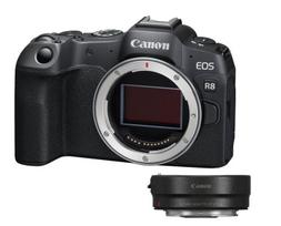 Skaitmeninis fotoaparatas Canon EOS R8 + EF-EOS R