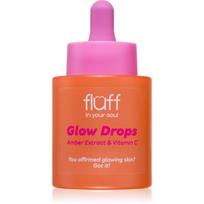 Fluff Glow Drops skaistinamasis serumas su vitaminu C Amber Extract 30 ml