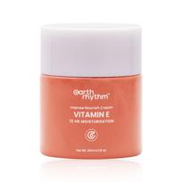 Earth Rhythm dieninis veido kremas intensyviam maitinimui su vitaminu E, 30 ml