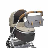 Storksak universalus vežimėlio krepšys vaiko daiktams / Travel Stroller Organiser (juodas)