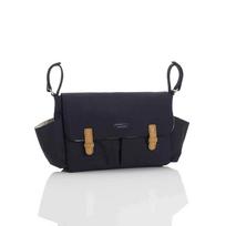 Storksak universalus vežimėlio krepšys vaiko daiktams / Travel Stroller Organiser (juodas)