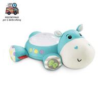 Fisher Price grojantis migdukas - projektorius "Begemotukas" (mėlynas)