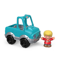 Fisher-Price Little People mėlynoji mašinėlė