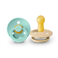 BIBS čiulptukų rinkinys 1 dydis (0 - 6 mėn.) Mint / Beige